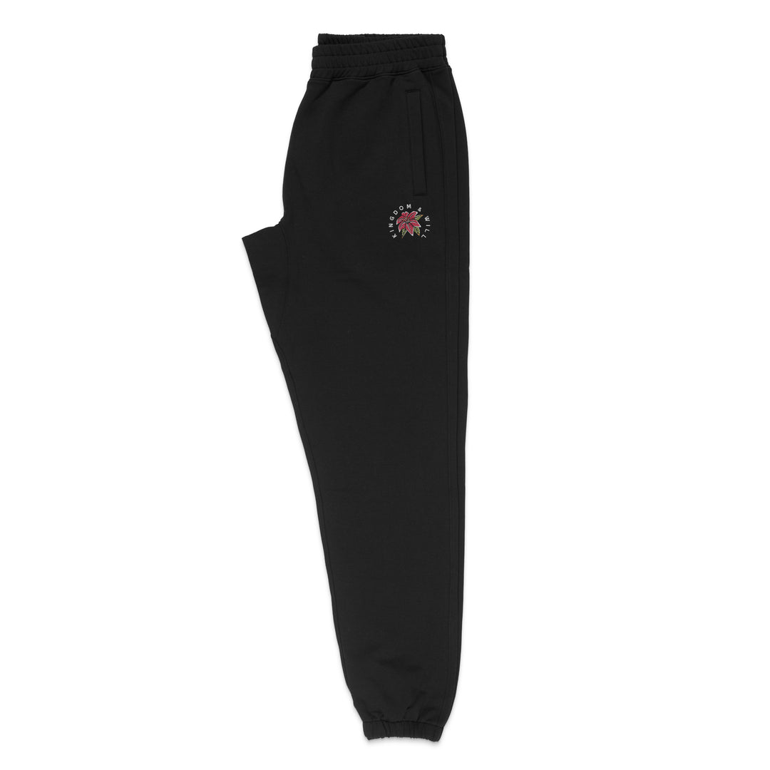 Ravens & Lilies Sweatpants (Black)