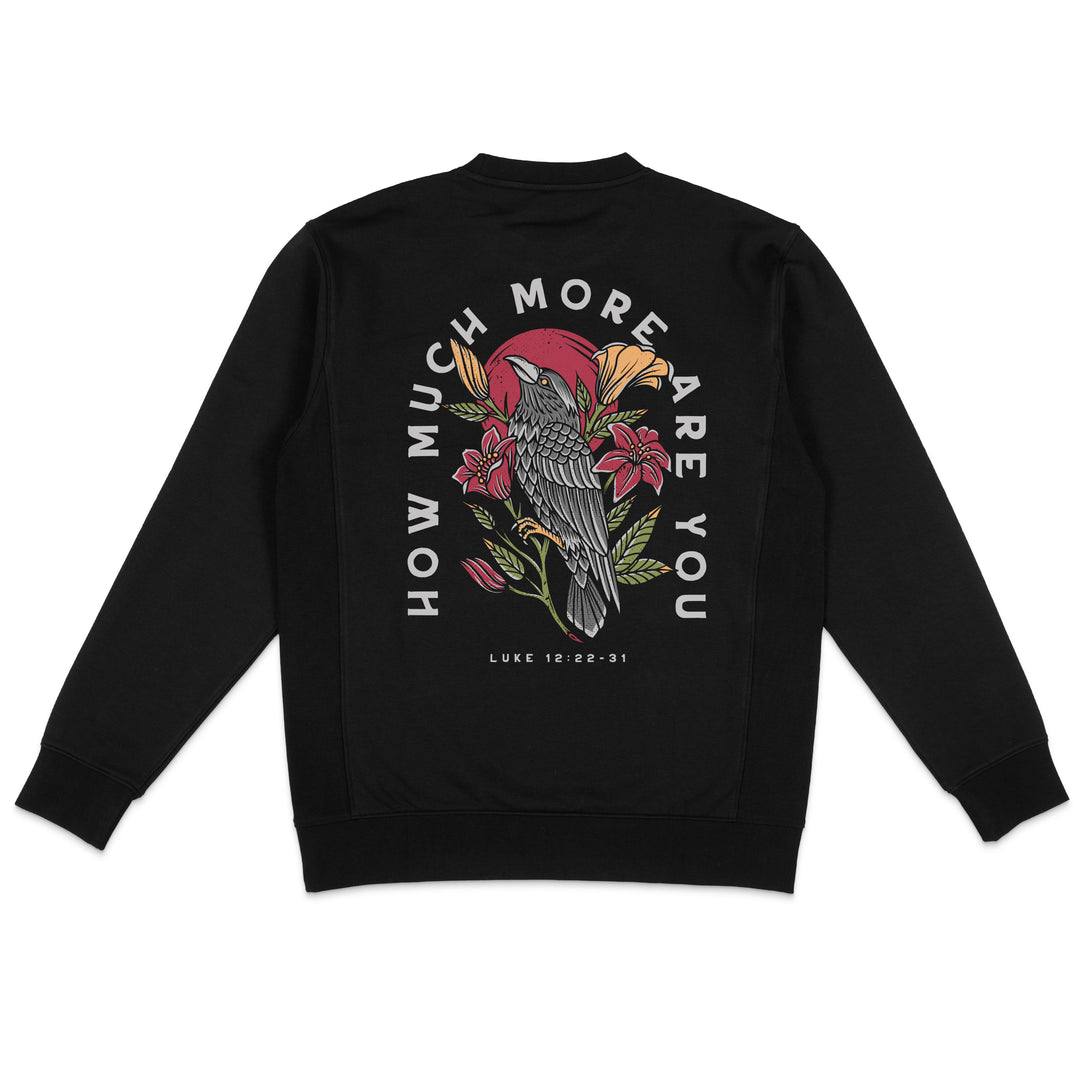 Ravens & Lilies Sweatshirt (Black)