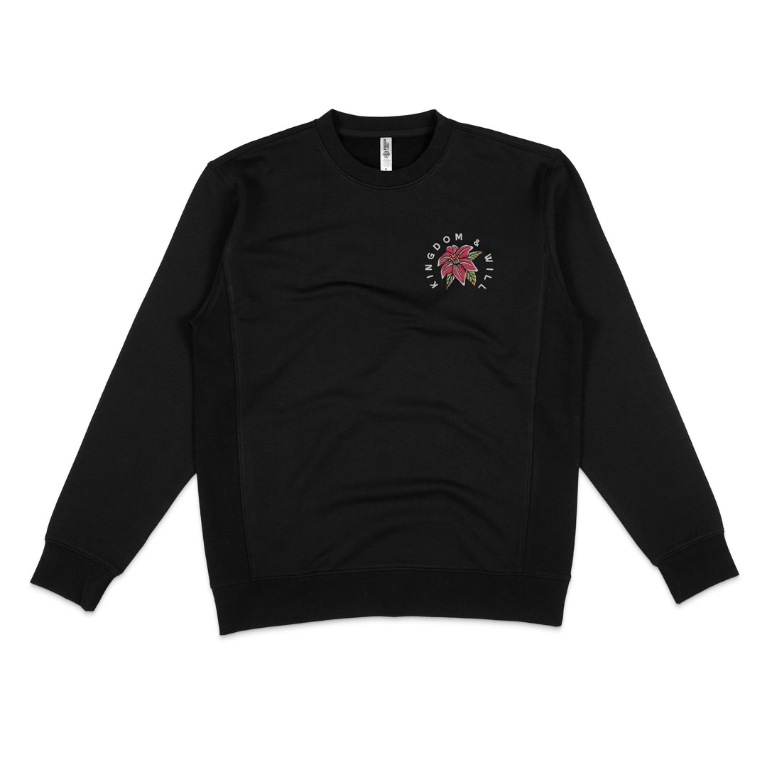 Ravens & Lilies Sweatshirt (Black)
