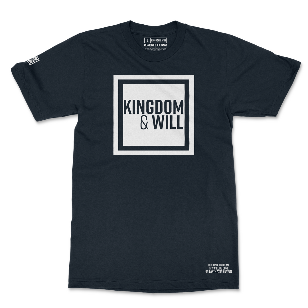 KINGDOM & WILL CLASSIC T-SHIRT (MIDNIGHT NAVY) B-Stock