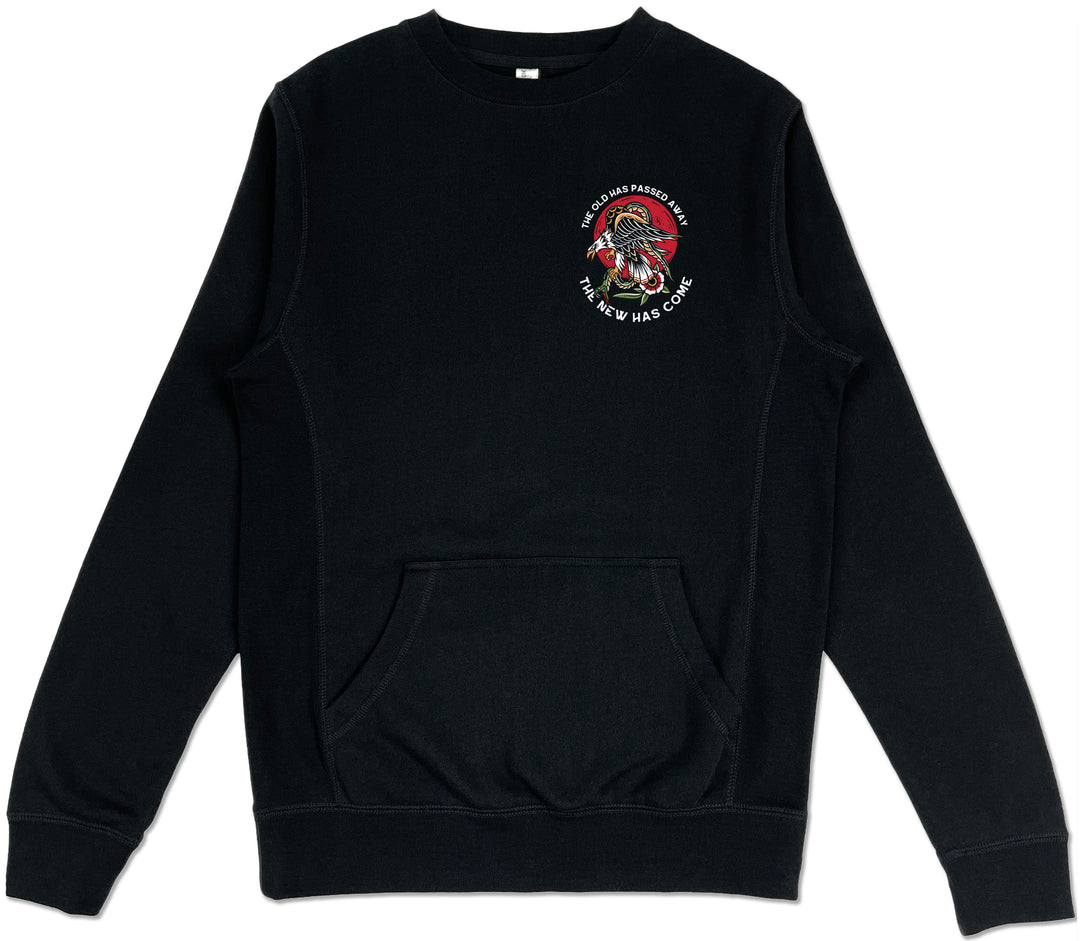 The New Has Come Pocket Sweatshirt (Black)