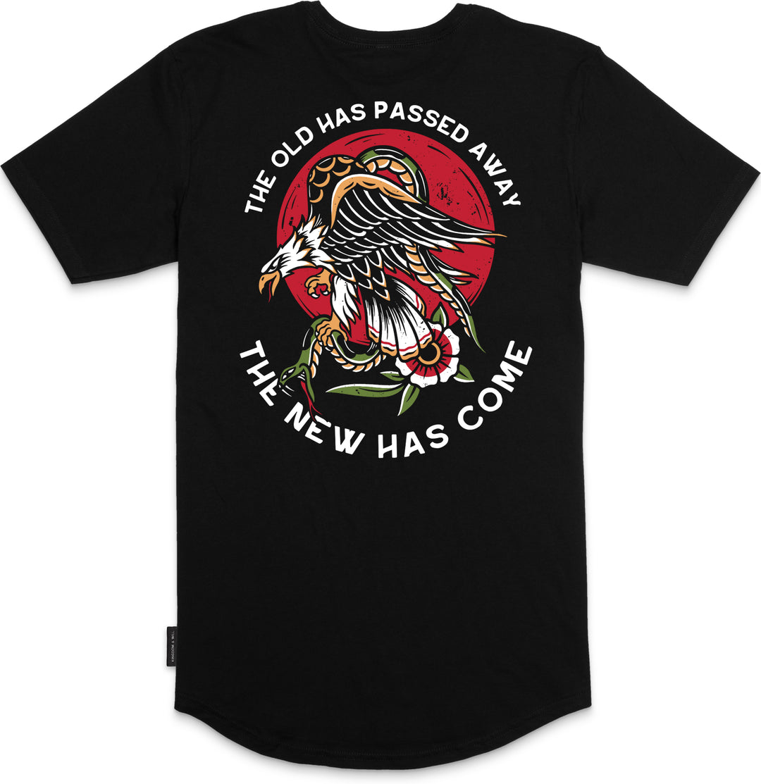 The New Has Come Long Body T-Shirt (Black)
