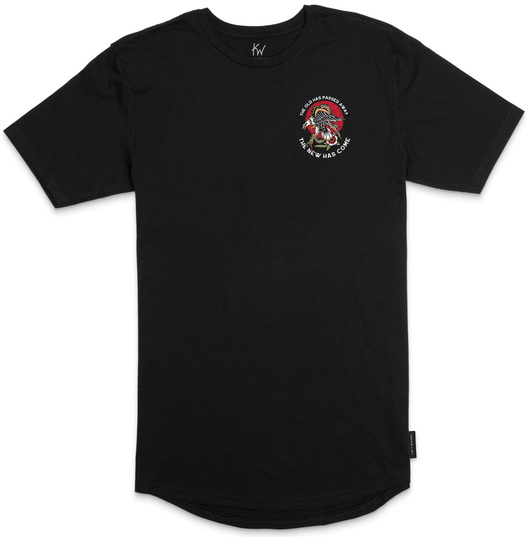 The New Has Come Long Body T-Shirt (Black)