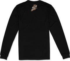 Wisdom Owl Long Sleeve T-Shirt (Black)