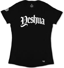 Yeshua Ladies' T-Shirt (Black & White)