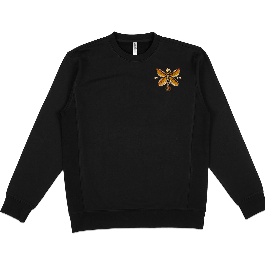 Let Your Light Shine Sweatshirt (Black)