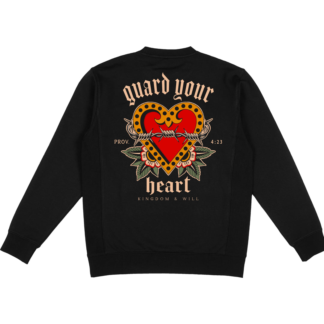 Guard Your Heart Sweatshirt (Black)
