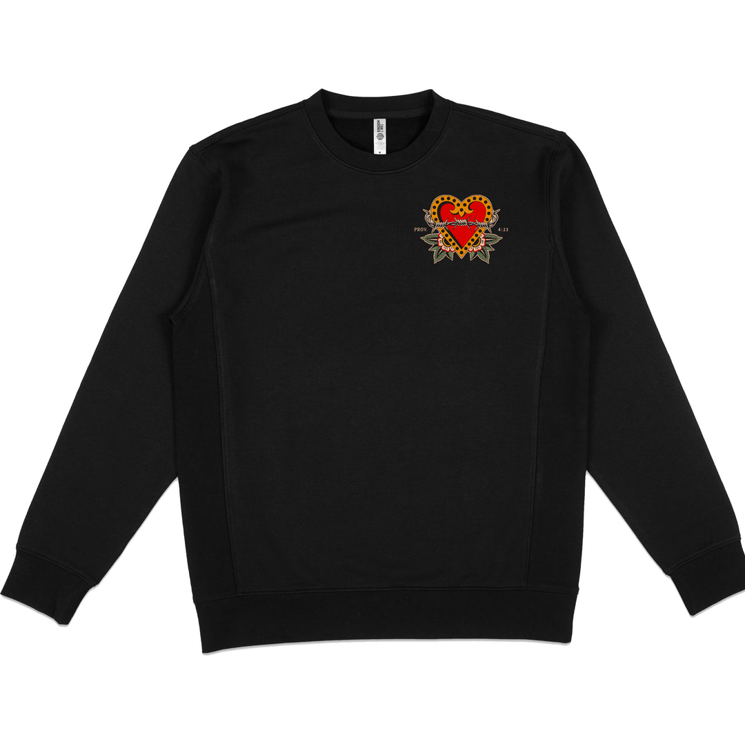 Guard Your Heart Sweatshirt (Black)