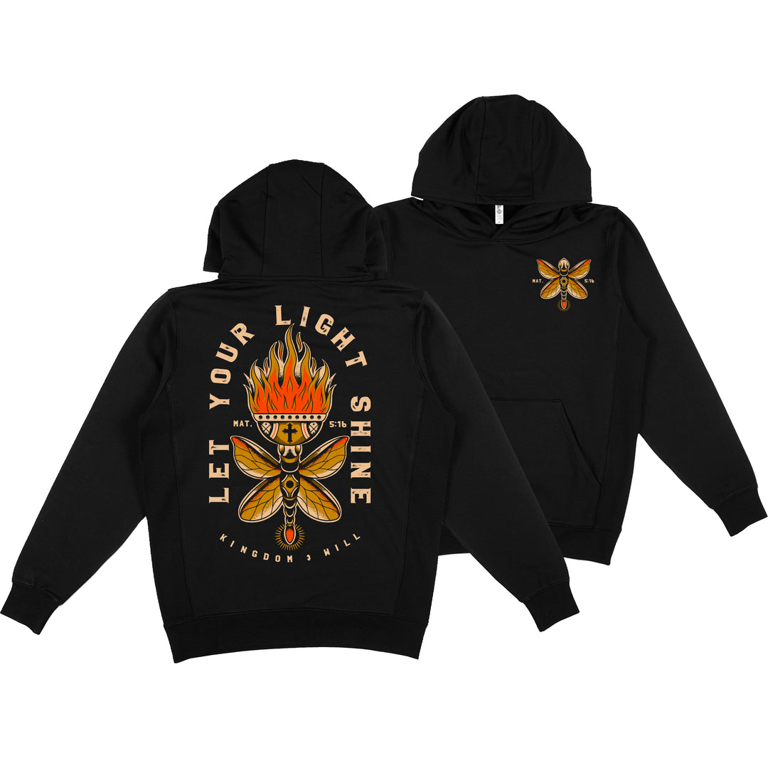 Let Your Light Shine Hoodie (Black)
