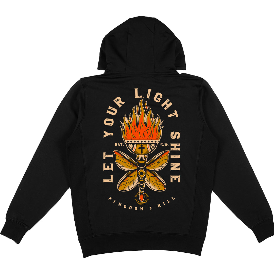 Let Your Light Shine Hoodie (Black)