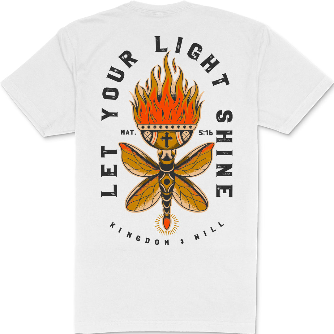 Let Your Light Shine T-Shirt (White)
