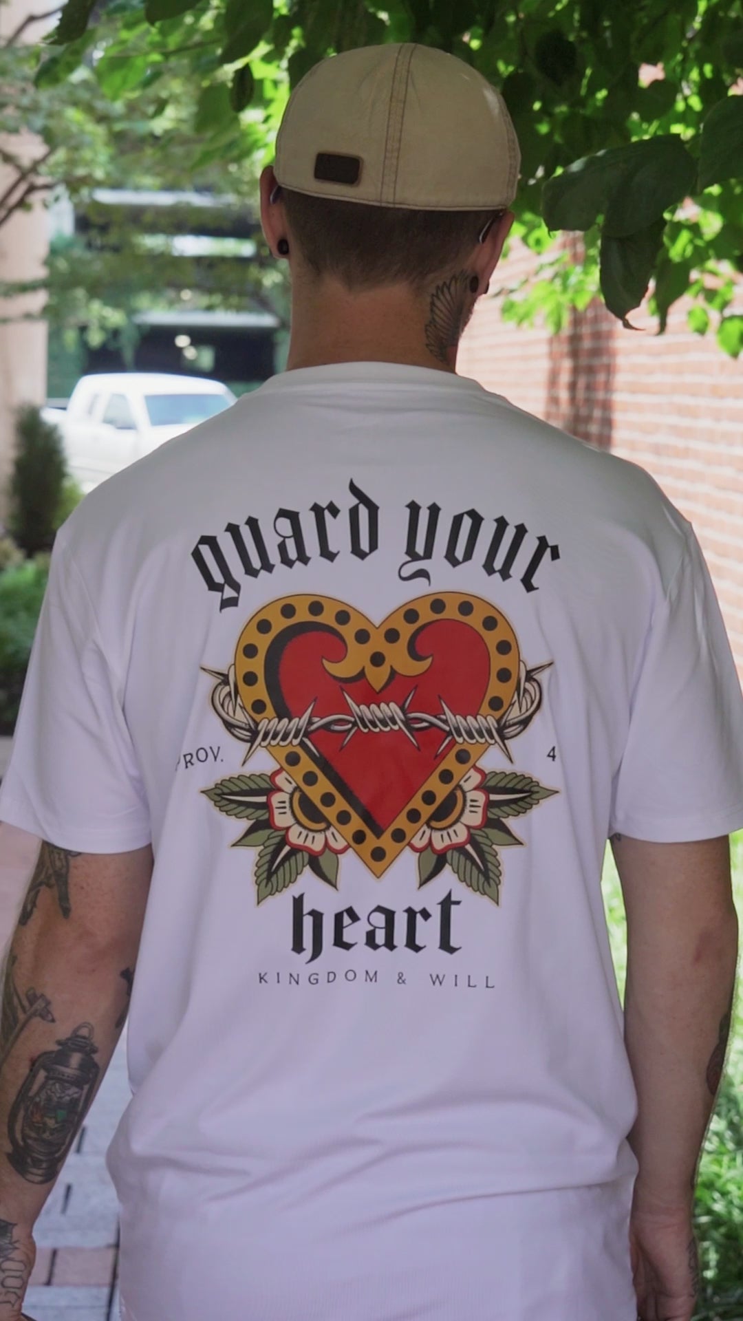 Guard Your Heart T-Shirt (White)