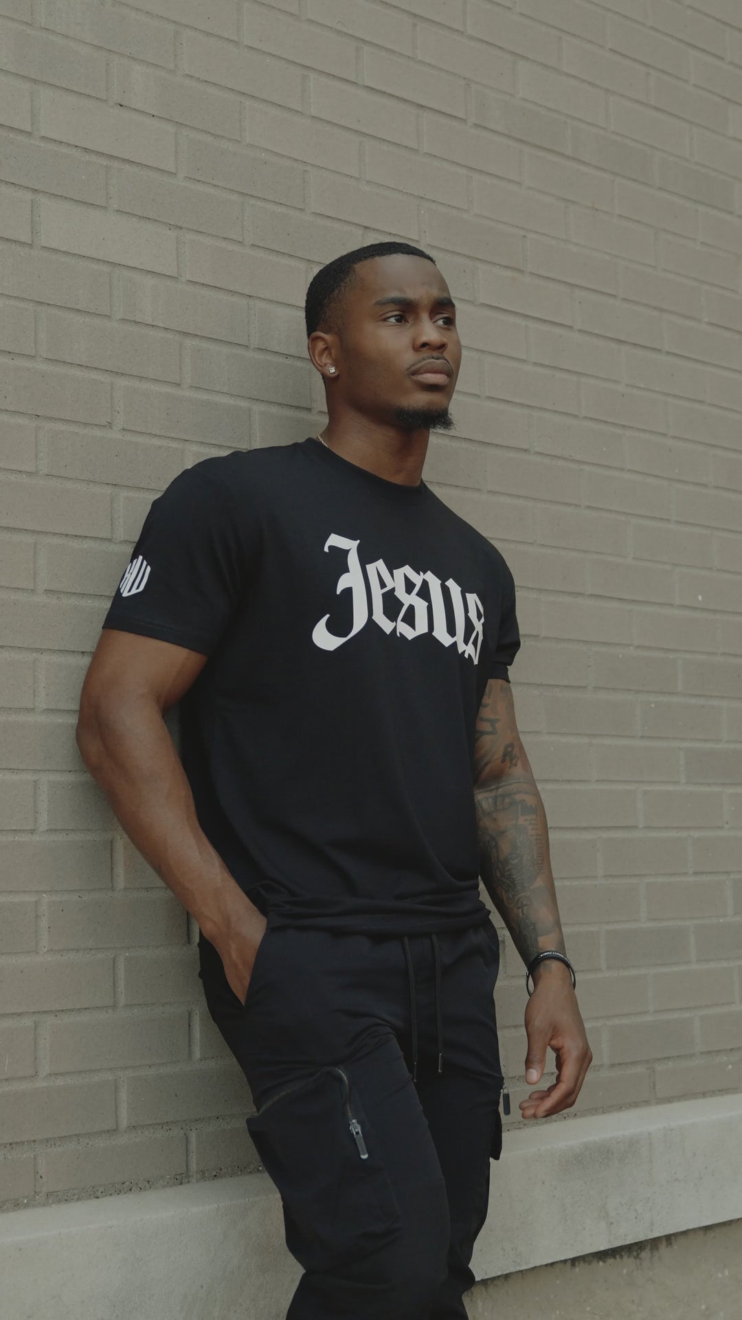 Jesus T-Shirt (Black & White)