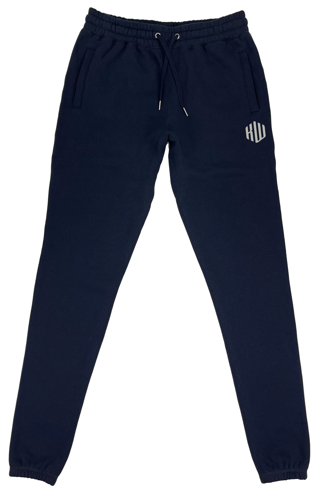 3D Lettermark Sweatpants (Navy & Greige) - Kingdom & Will