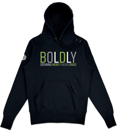 Boldly Elevated Hoodie (Black & Green) - Kingdom & Will
