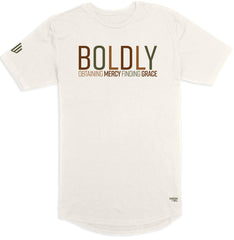 Boldly Long Body T-Shirt (Earth) - Kingdom & Will
