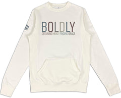 Boldly Pocket Sweatshirt (Bone & Multi-Grain) - Kingdom & Will