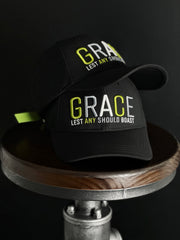 Grace Baseball Cap (Black & Green) - Kingdom & Will