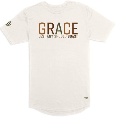 Grace Long Body T-Shirt (Earth) - Kingdom & Will