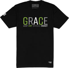Grace T-Shirt (Black & Green) - Kingdom & Will