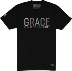 Grace T-Shirt (Black & Multi-Grain) - Kingdom & Will