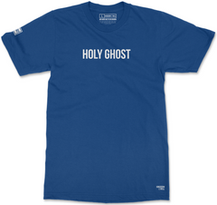 HOLY GHOST T-SHIRT (WHITE & ROYAL) - Kingdom & Will