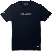 HALLELUJAH T-SHIRT (BLACK & WHITE) - Kingdom & Will