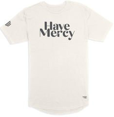 Have Mercy Long Body T-Shirt (Bone & Charcoal) - Kingdom & Will