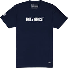 Holy Ghost T-Shirt (Navy & White) - Kingdom & Will