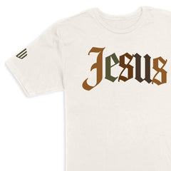 Jesus Long Body T-Shirt (Earth) - Kingdom & Will