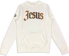 Jesus Pocket Sweatshirt (Earth) - Kingdom & Will