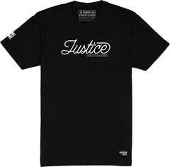 Justice T-Shirt (Black & White) - Kingdom & Will