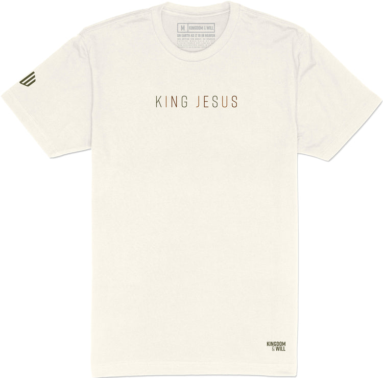 King Jesus T-Shirt (Earth) - Kingdom & Will