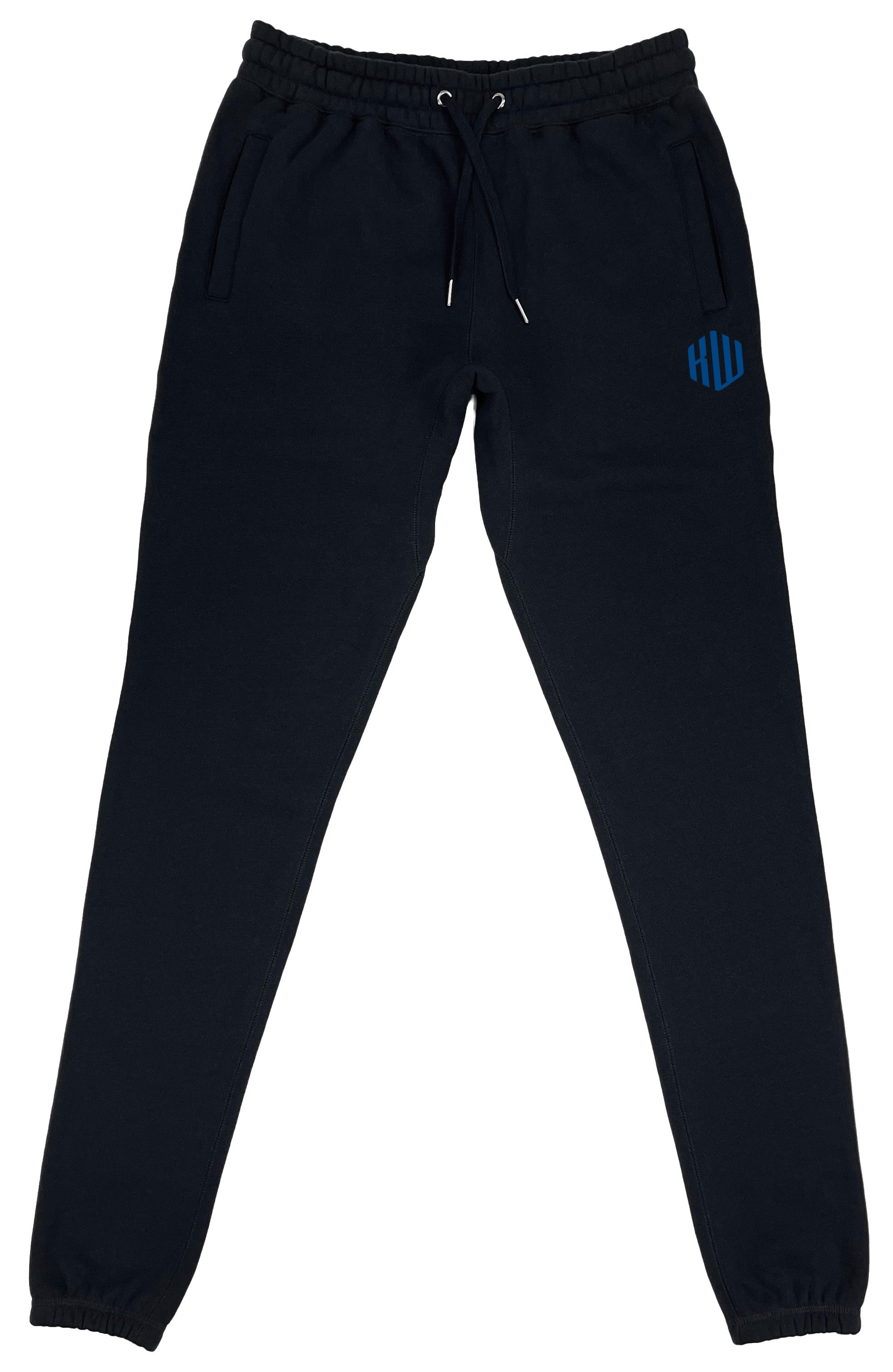 Lettermark Sweatpants (Black) - Kingdom & Will
