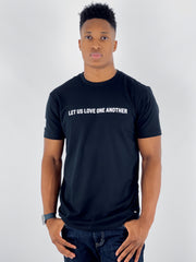 LOVE ONE ANOTHER T-SHIRT (BLACK & WHITE) - Kingdom & Will