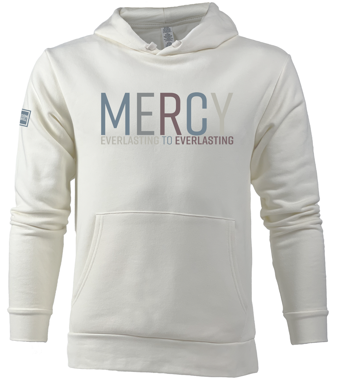 MERCY FLEECE HOODIE (BONE) - Kingdom & Will