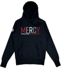 Mercy Elevated Hoodie (Black & Red) - Kingdom & Will