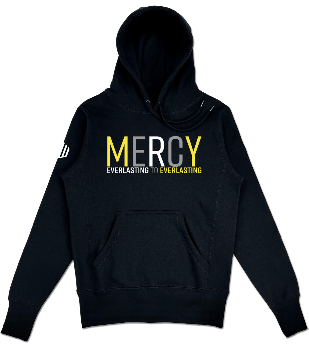 Mercy Elevated Hoodie (Black & Yellow) - Kingdom & Will