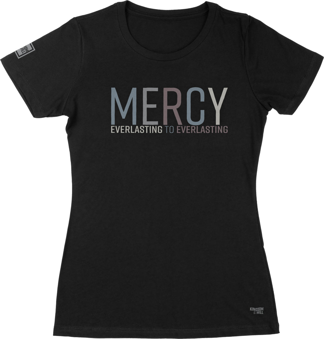 MERCY LADIES' T-SHIRT (BLACK & MULTI-GRAIN) - Kingdom & Will