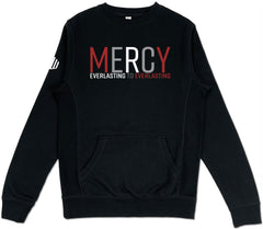 Mercy Pocket Sweatshirt (Black & Red) - Kingdom & Will