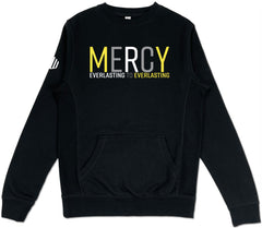 Mercy Pocket Sweatshirt (Black & Yellow) - Kingdom & Will
