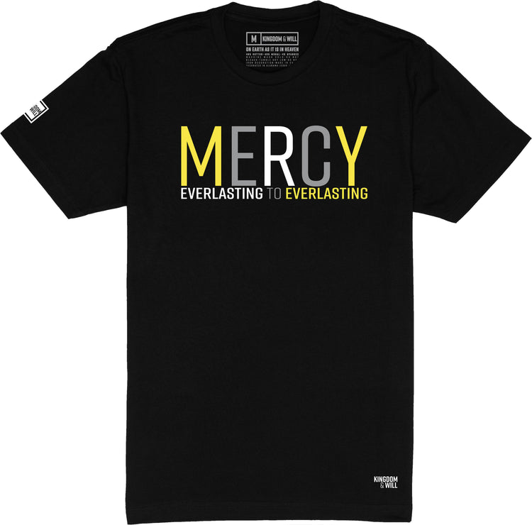 Mercy T-Shirt (Black & Yellow) - Kingdom & Will