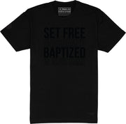 Set Free Unashamed T-Shirt (Ebony) - Kingdom & Will