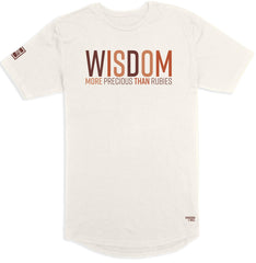 Wisdom Long Body T-Shirt (Autumn) - Kingdom & Will