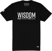 Wisdom T-Shirt (Black & White) - Kingdom & Will
