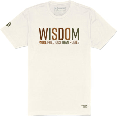 Wisdom T-Shirt (Earth) - Kingdom & Will