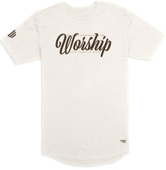 Worship Long Body T-Shirt (Earth) - Kingdom & Will