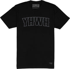 YHWH T-Shirt (Black & Charcoal) - Kingdom & Will