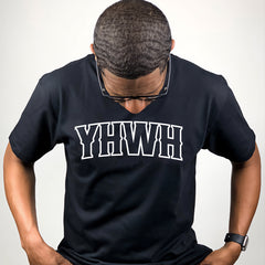 YHWH T-Shirt (Black & White) - Kingdom & Will