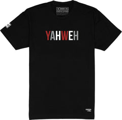 Yahweh T-Shirt (Black & Red) - Kingdom & Will